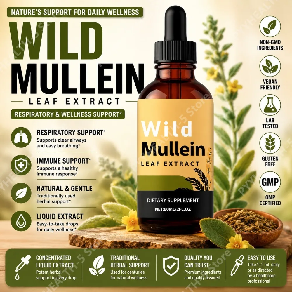 Herbal Wellness In - Gouttes de feuilles de molène sauvage