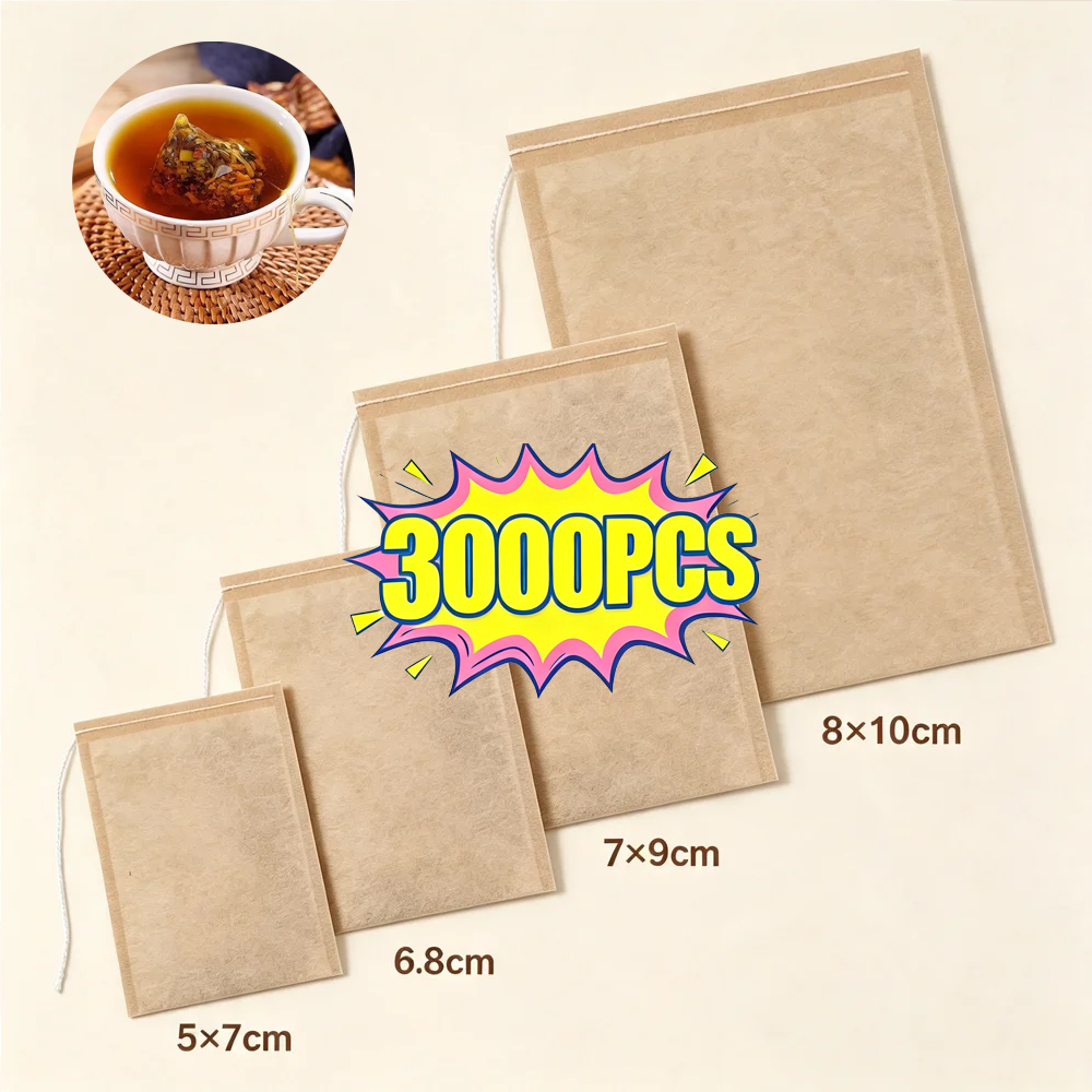 Herbal Wellness Products - 100/3000 pièces de sachets filtrants à