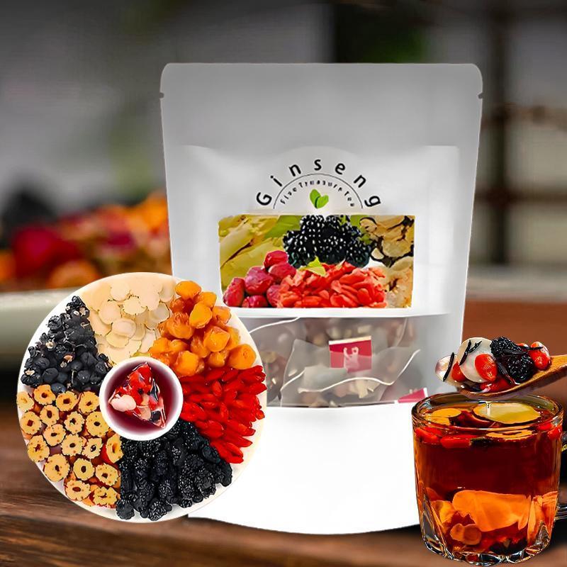 Thé aux cinq trésors de ginsen - Herbal Wellness In avis et prix
