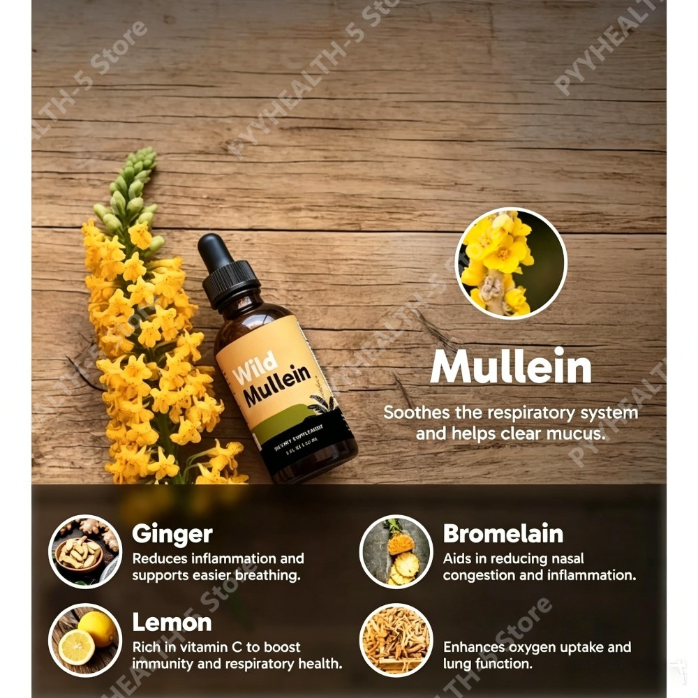 Gouttes de feuilles de molène  - Herbal Wellness In avis et prix
